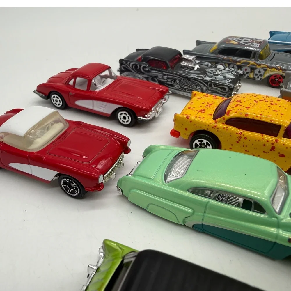Hot Wheels Matchbox Diecast Car Lot 57 Chevy Cadillac Corvette 12pc Used